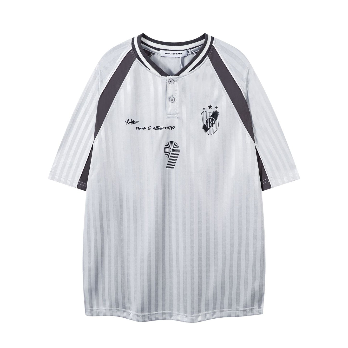 Hip Hop Clothing Summer Open Neck Sweatshirt Short Sleeve T-Shirt