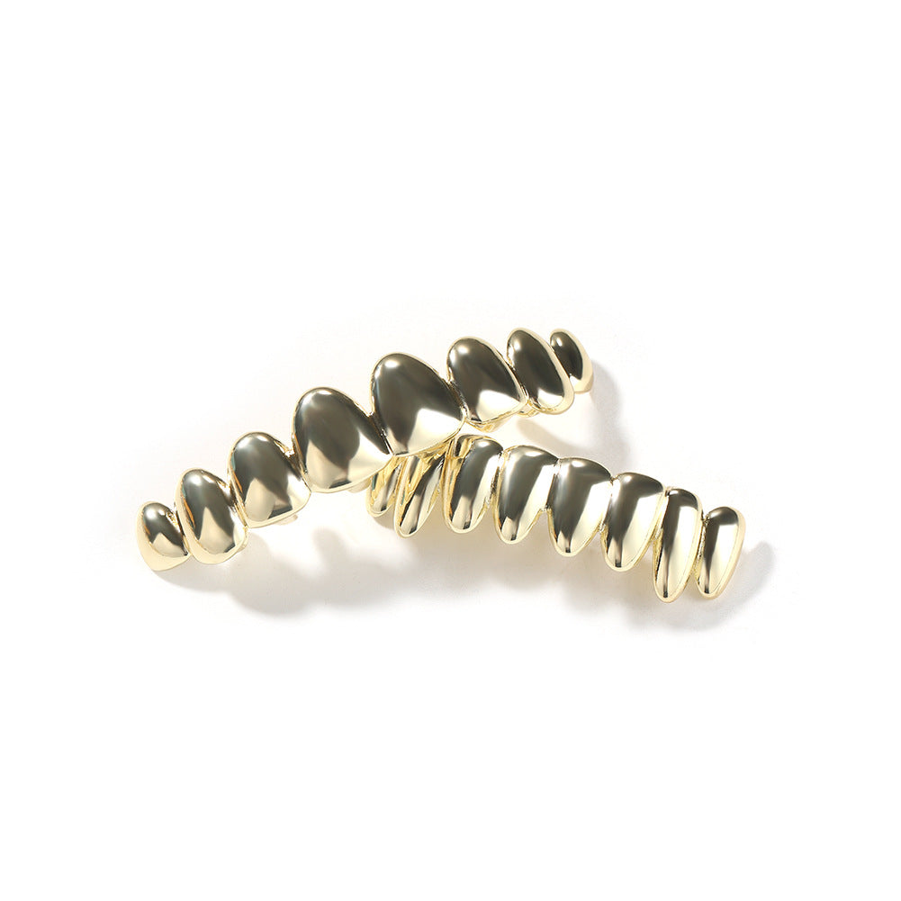Grillz Rap Smooth 8 Tooth Irregular Braces Spectrum