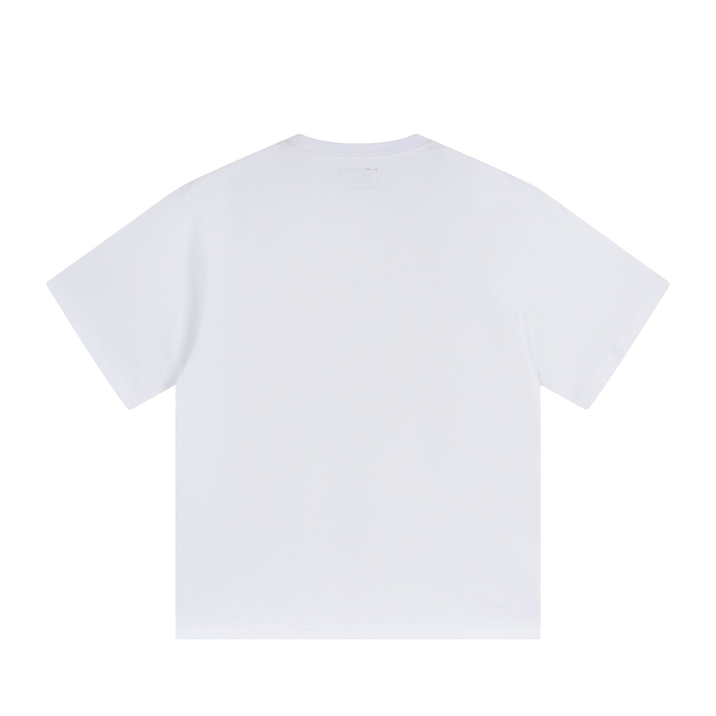 Distorted vintage short-sleeved t-shirt summer oversize casual top
