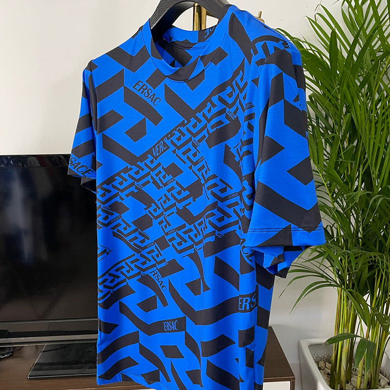East Coast Shirts Spring/Summer Digital Print Fashion Casual Men's Short Sleeve T-Shirt