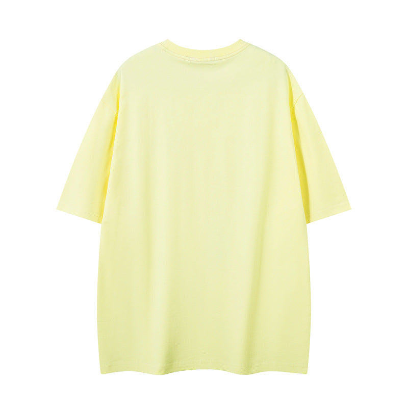 US drip outfits Summer Vintage Casual Loose Short Sleeve T-Shirts