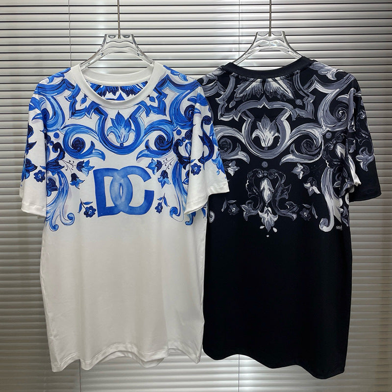 East Coast Shirts Spring/Summer Casual Short Sleeve Crew Neck Men's T-Shirts