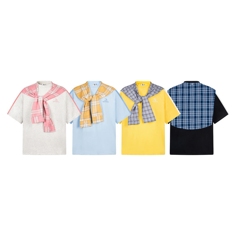 Stone Wash T shirt Vintage Short Sleeve T-Shirt Summer Oversize Casual Top