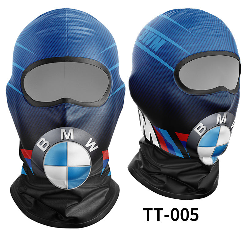 Cycling Windproof Hood Ice Silk Full Face Sunscreen