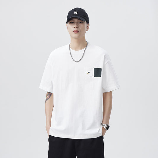 Mens T-shirts Short Sleeves Summer Loose