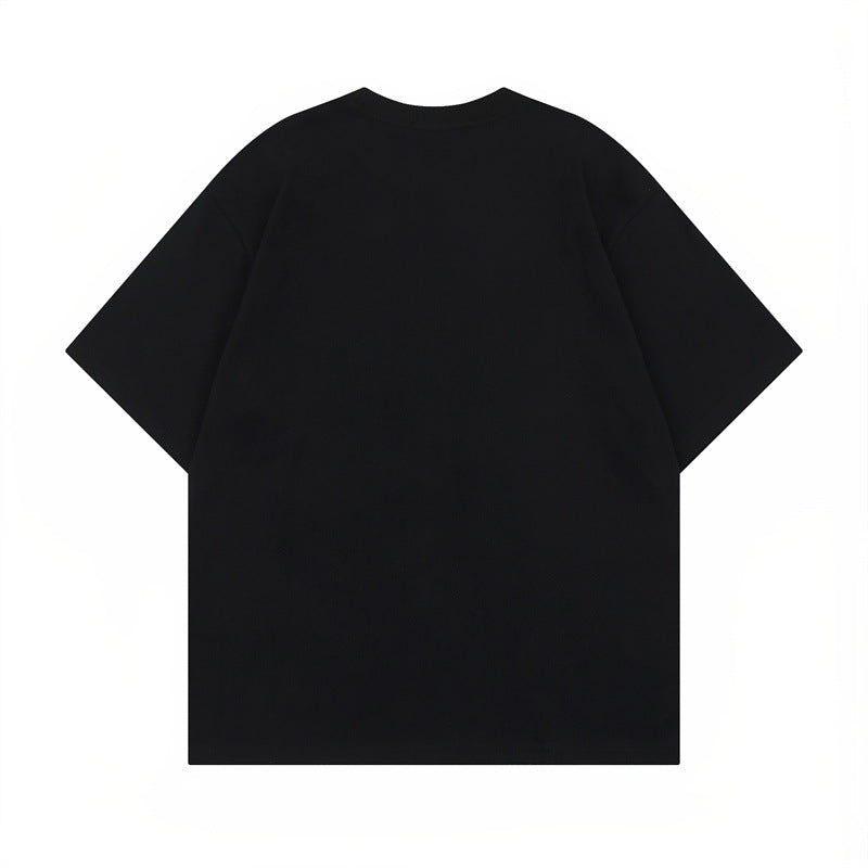 US drip outfits Summer Vintage Casual Loose Short Sleeve T-Shirts