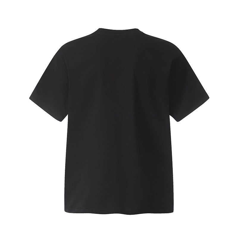Marcas De Streetwear Love Letter Print Short Sleeve T-Shirt