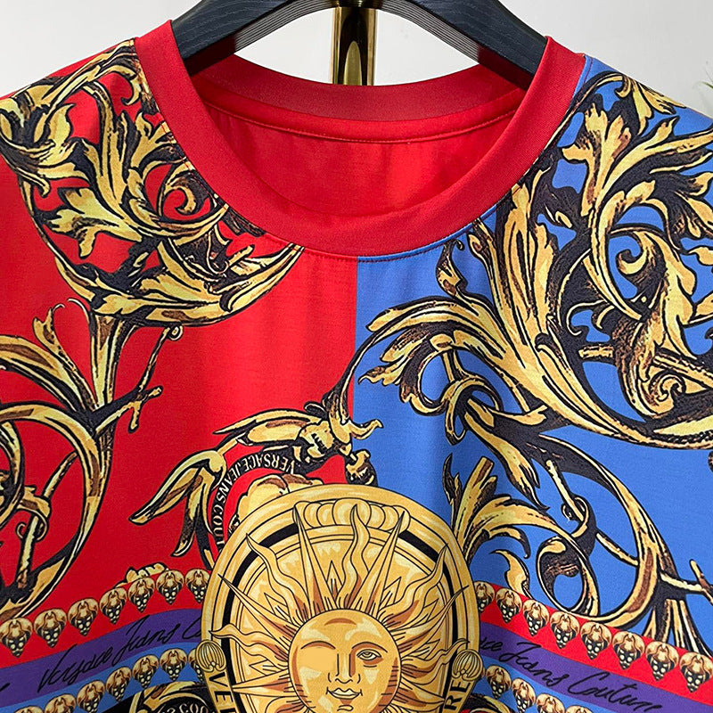 East Coast Shirts Spring/Summer Digital Print Casual Men's Short Sleeve T-Shirt