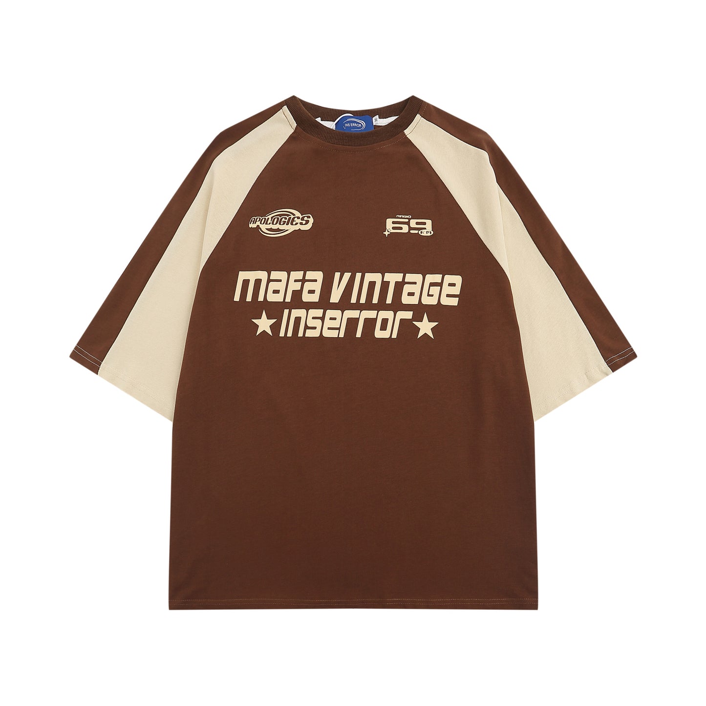 1990 Fashion T-Shirt Loose Retro Short Sleeve