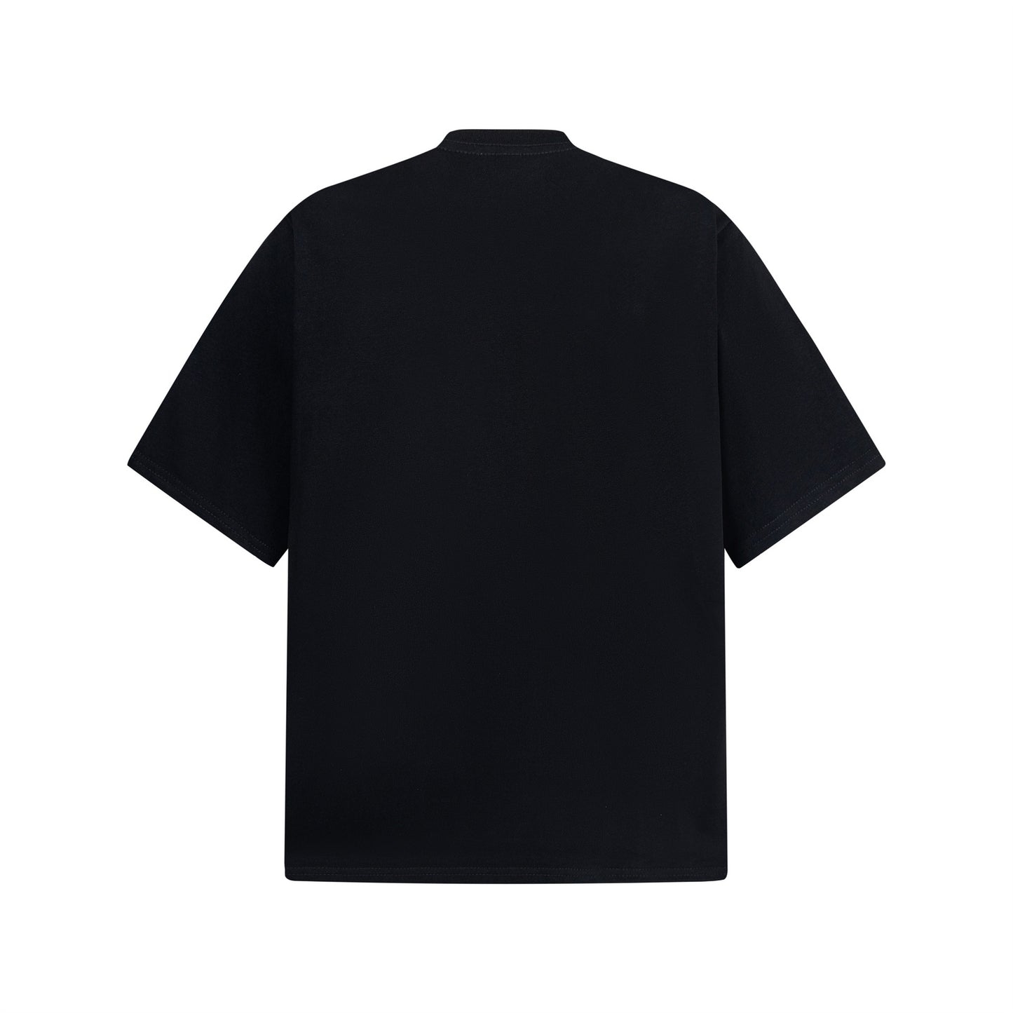 Unisex T-shirts Street Vintage Creative Letter Map Men's Loose Short Sleeve T-Shirt