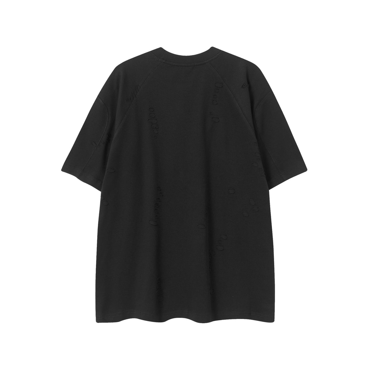Ye T Shirt Summer Vintage Ripped Hollow T-Shirt Short Sleeve
