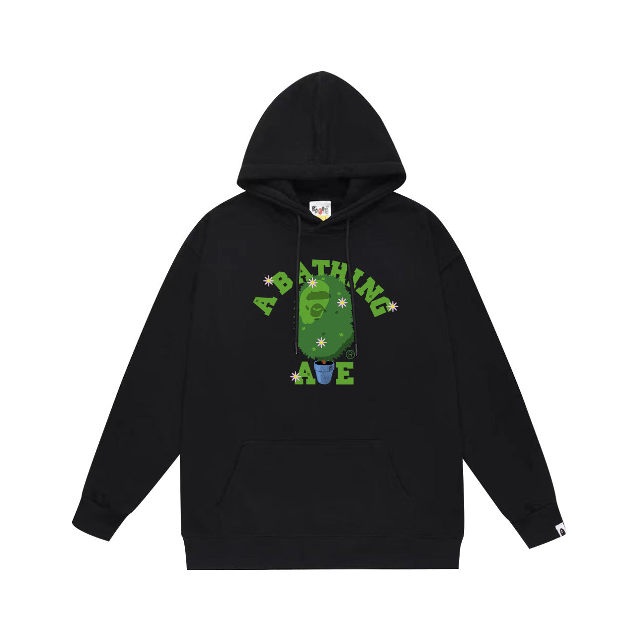 Ape Hoodie Autumn/Winter Letter Print Loose Hoodie Pullover Ape Sweater