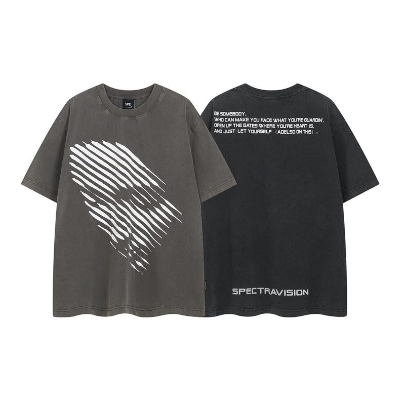 Y2K mens shirt casual loose