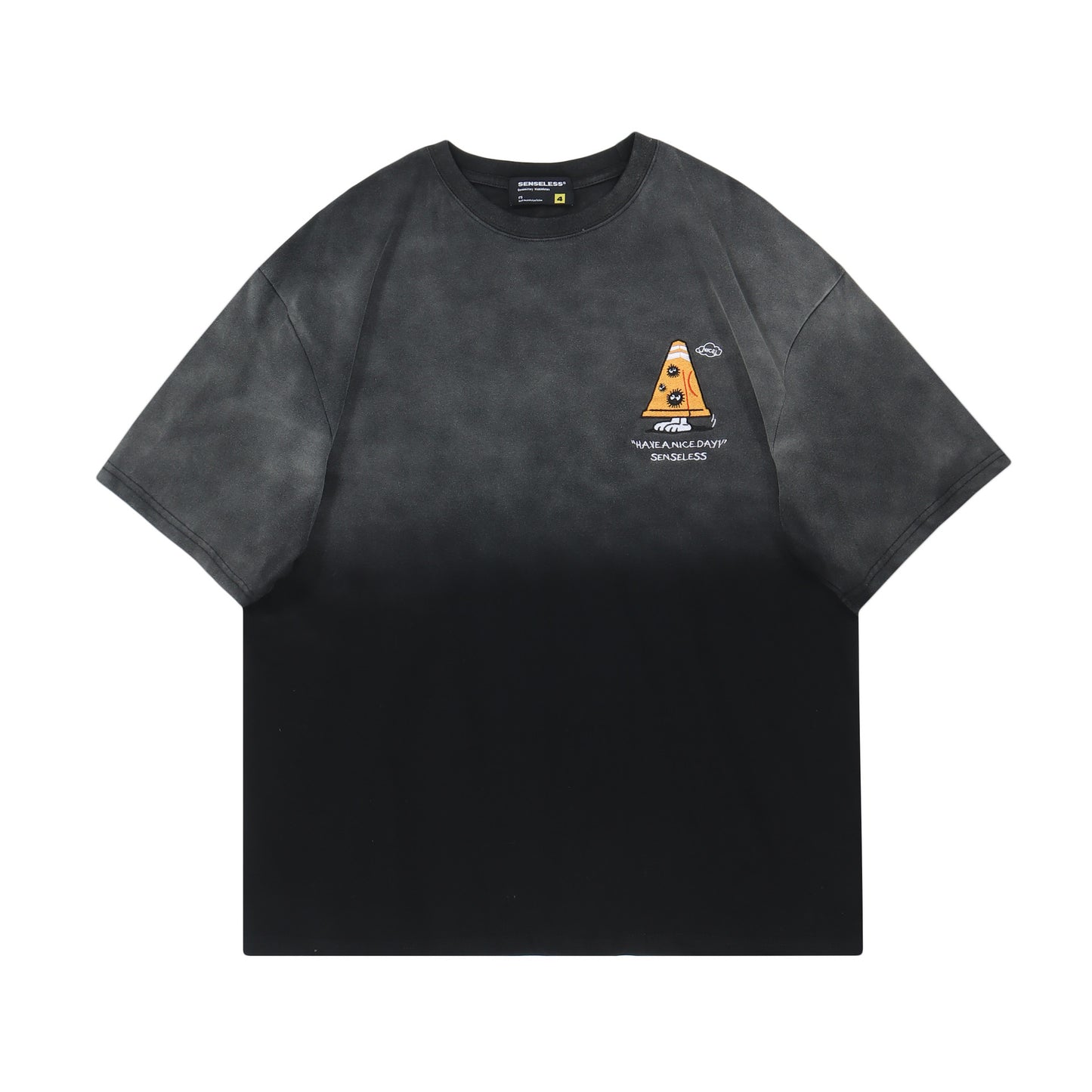 Vice streetwear Summer Vintage Embroidery Short Sleeve T-Shirts