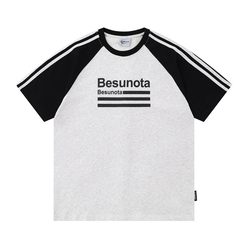 Camisetas streetwear Summer Vintage Casual Loose Short Sleeve T-Shirt