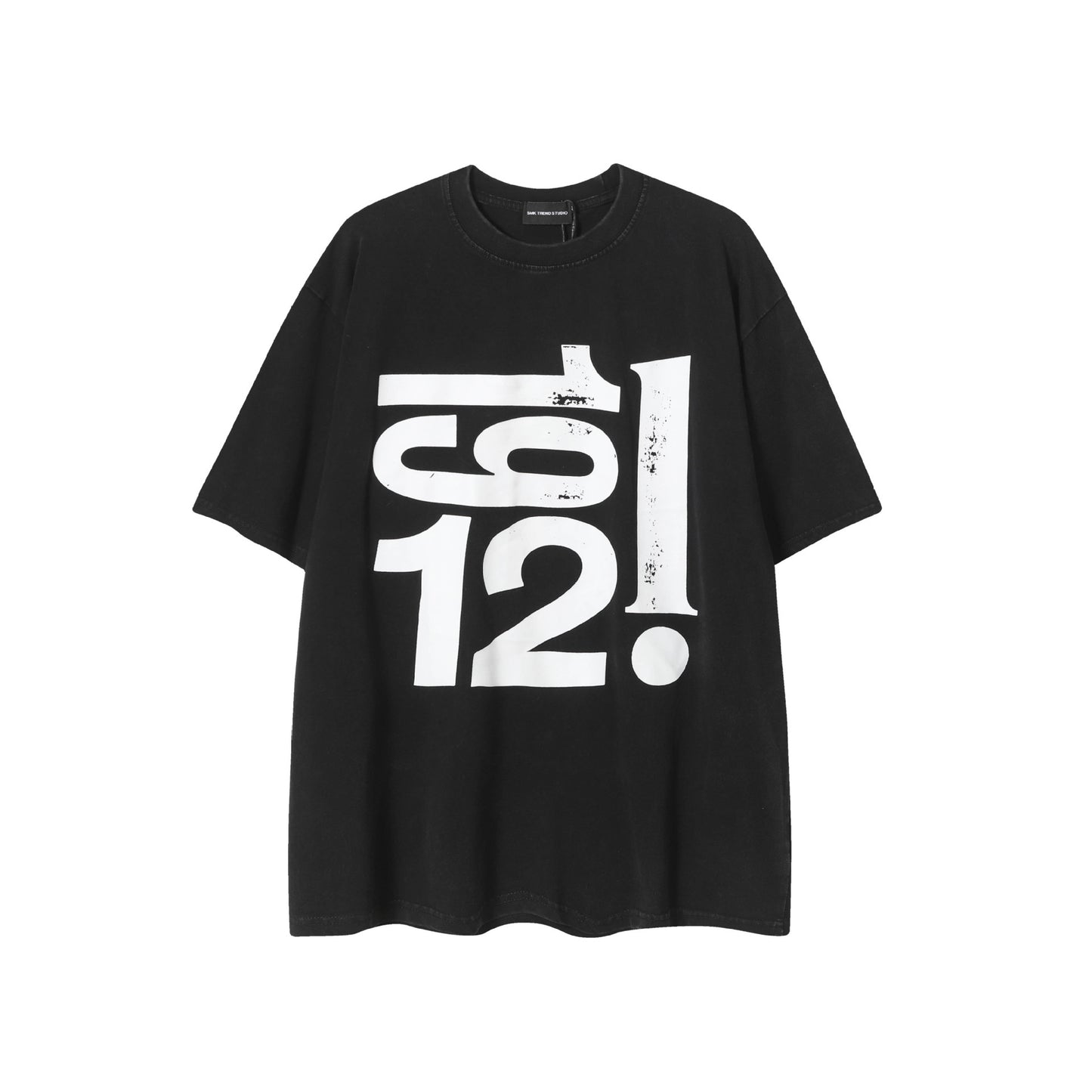 Vestimenta De Los 90 Summer Vintage Washed Old T-Shirt Short Sleeve