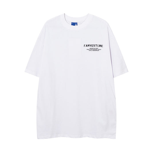 Hip hop shirt short sleeve t-shirt summer loose