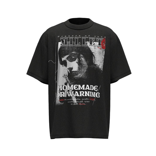 T shirt vintage usa summer hip hop t-shirt short sleeve