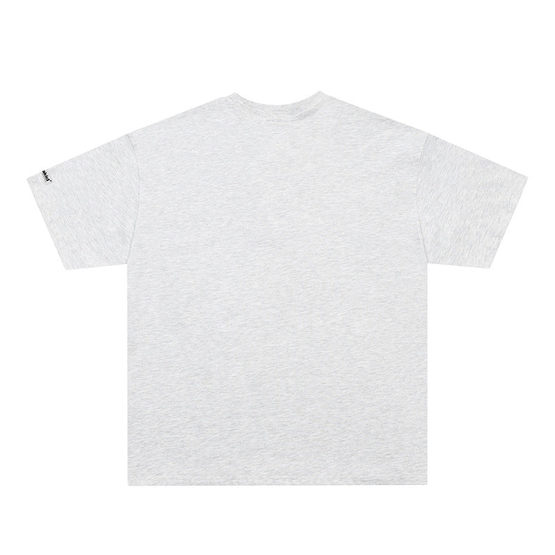 Vintage T Shirts Hip Hop Letter Print Short Sleeve T-Shirt Summer Loose