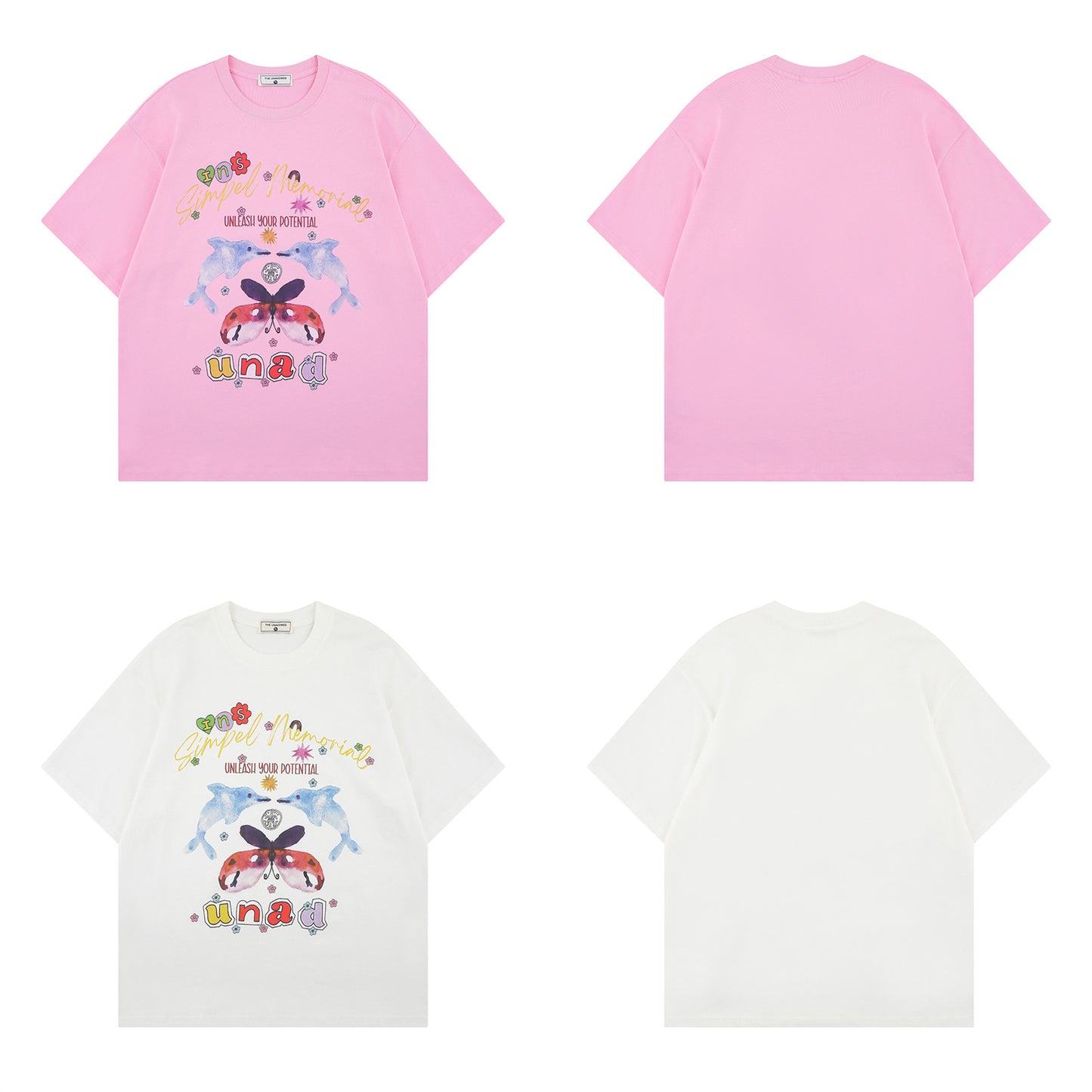 Vintage tarz t shirt vintage cute whale short sleeve t-shirt