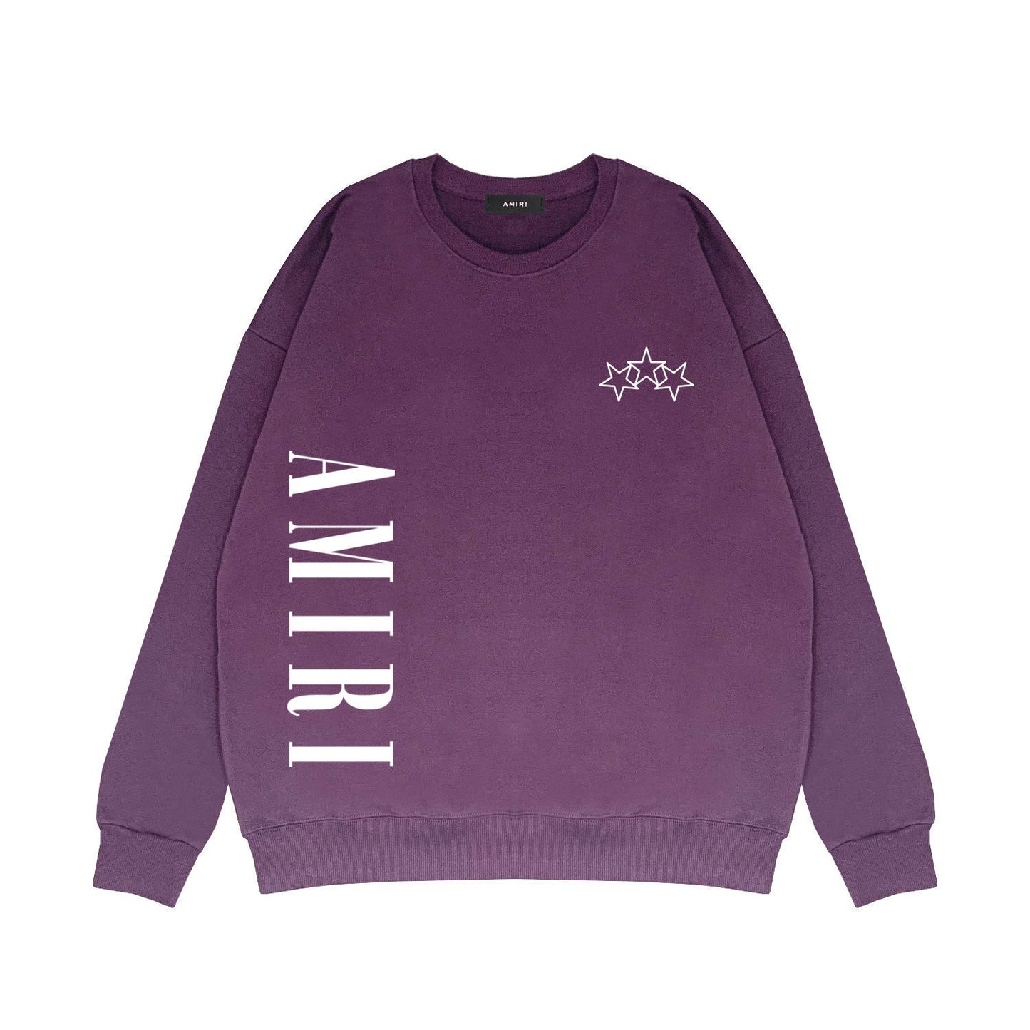 Amiri Sweatshirt Loose Casual Print Round Neck Sweater