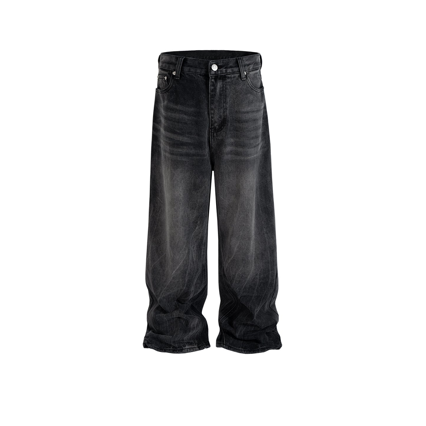Rock Revival Jeans Washed Trousers Straight Jeans