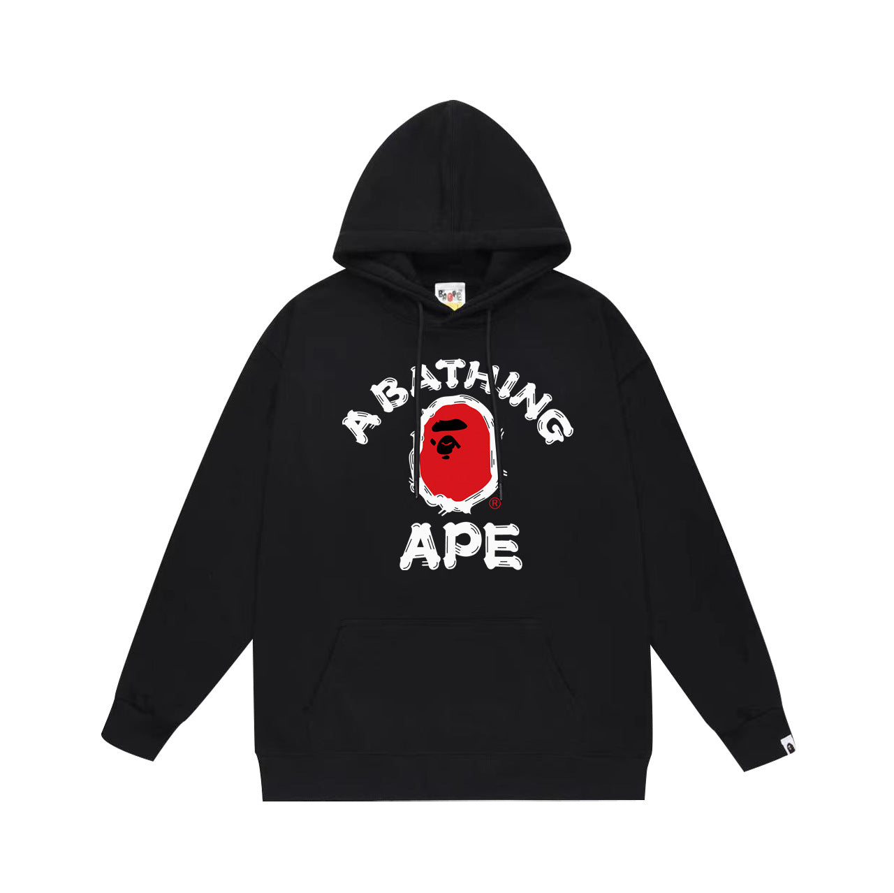 Ape Hoodie Autumn/Winter Letter Print Loose Hoodie Pullover Ape Sweater
