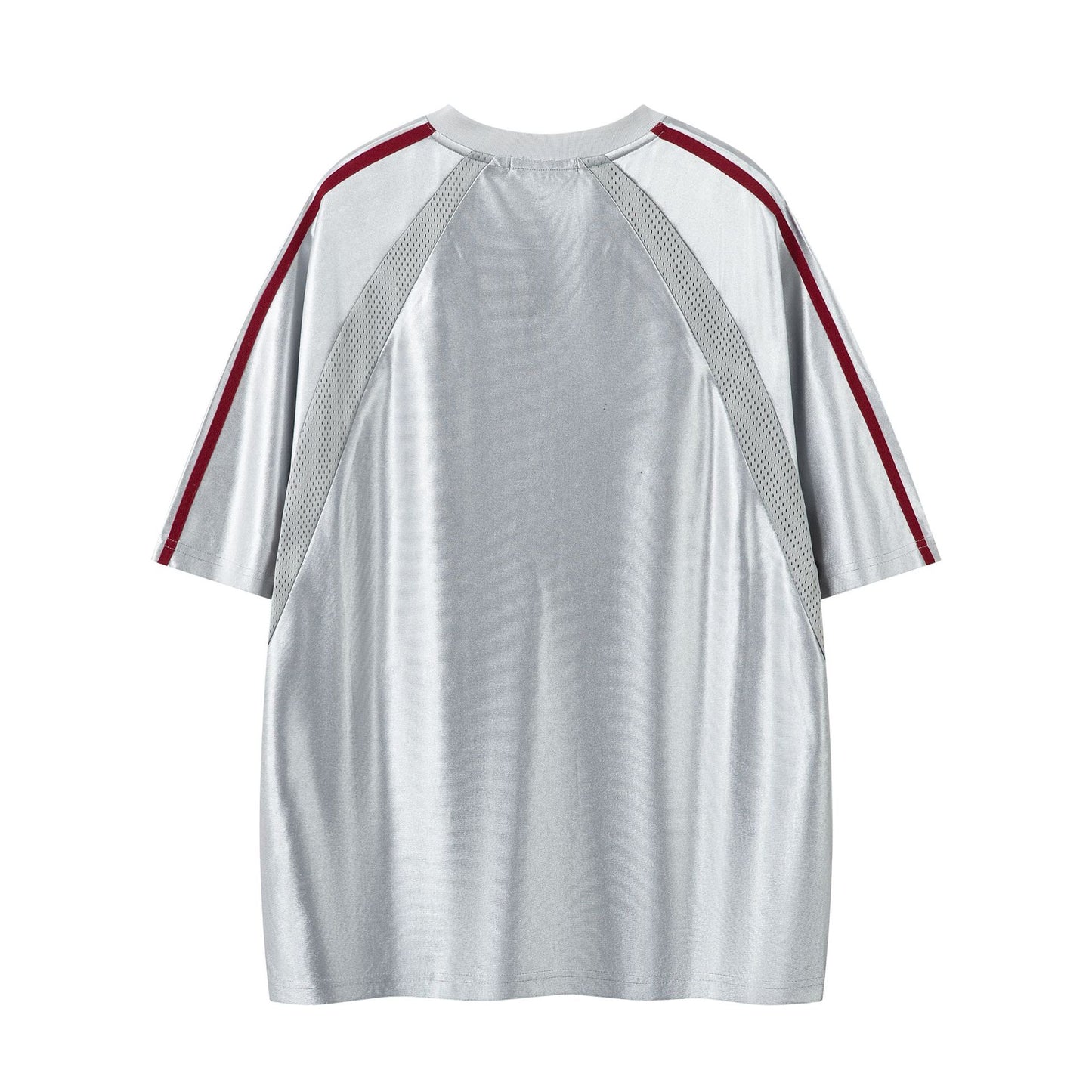 Racing oversized t shirt summer locomotive short-sleeved jersey hiphop quick-drying sweatshirt racing suit
