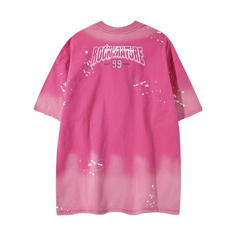 Nyc T Shirt Crew Neck Short Sleeve T-Shirt Summer Loose Casual Top