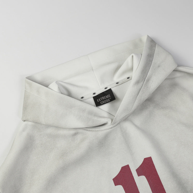 Streetwear Hoodie Vintage Hooded Sweater Men's Loose Hip Hoodie