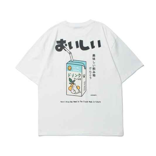 Hip Hop Clothing Vintage Summer Short Sleeve T-Shirt