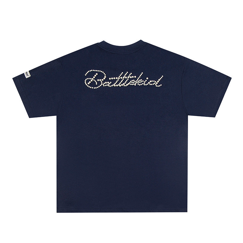 Hip Hop Clothes New York Crew Neck Short Sleeve T-Shirt Casual TEE