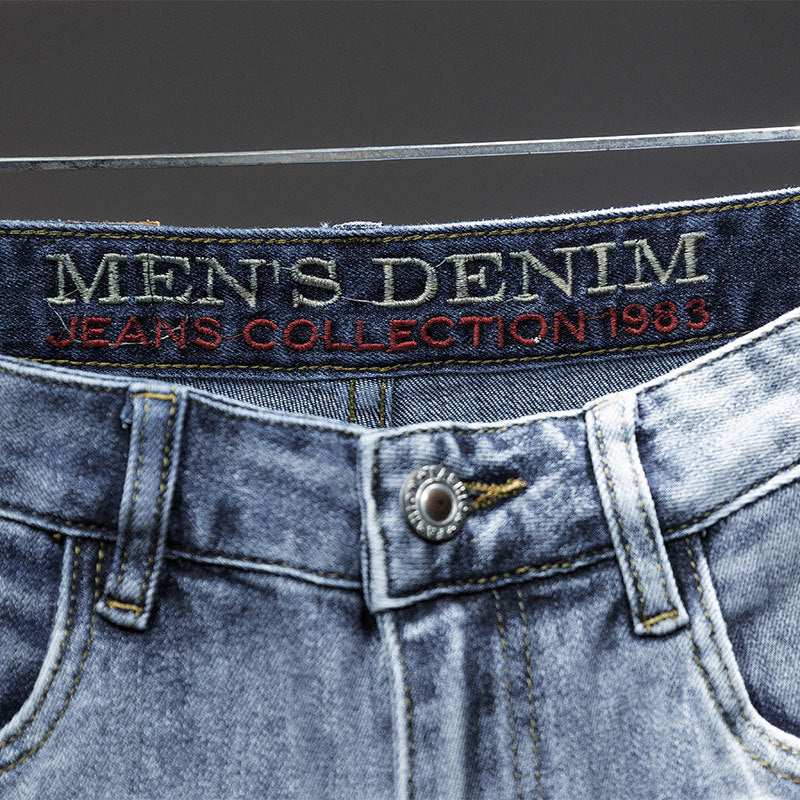 1990 Fashion Jeans Straight Jeans Casual Trousers