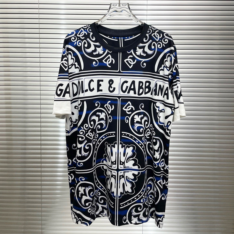 East Coast Shirts Spring/Summer Casual Men's Short Sleeve Crew Neck Men's T-Shirts