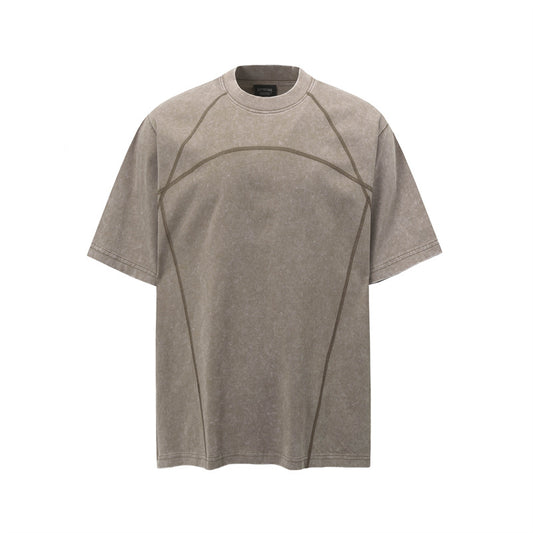 Camisas Retros Short Sleeve Crew Neck T-Shirt