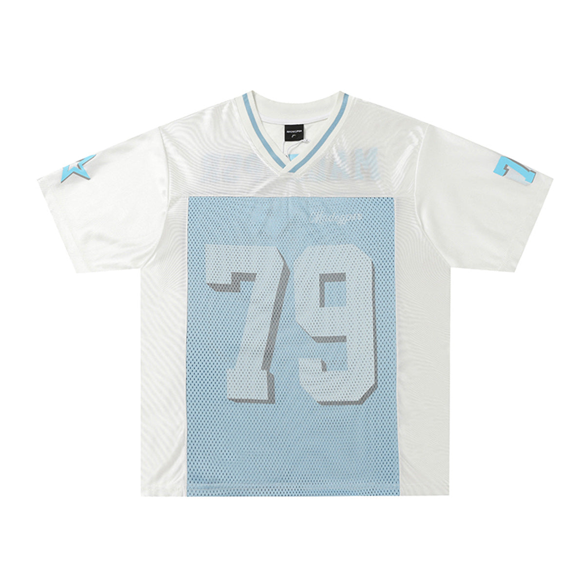 Hip Hop Clothing Summer Short Sleeve Hollow Loose Hiphop Quick Drying Sports T-Shirt