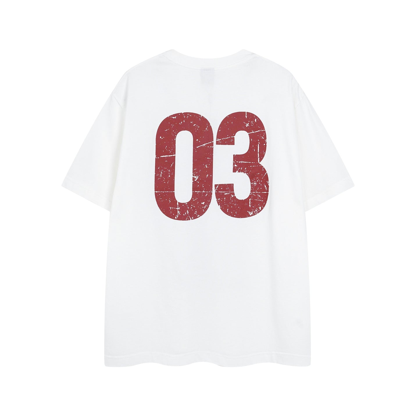 Retro Style Shirt For Men Summer Vintage Wash T-Shirt Short Sleeve