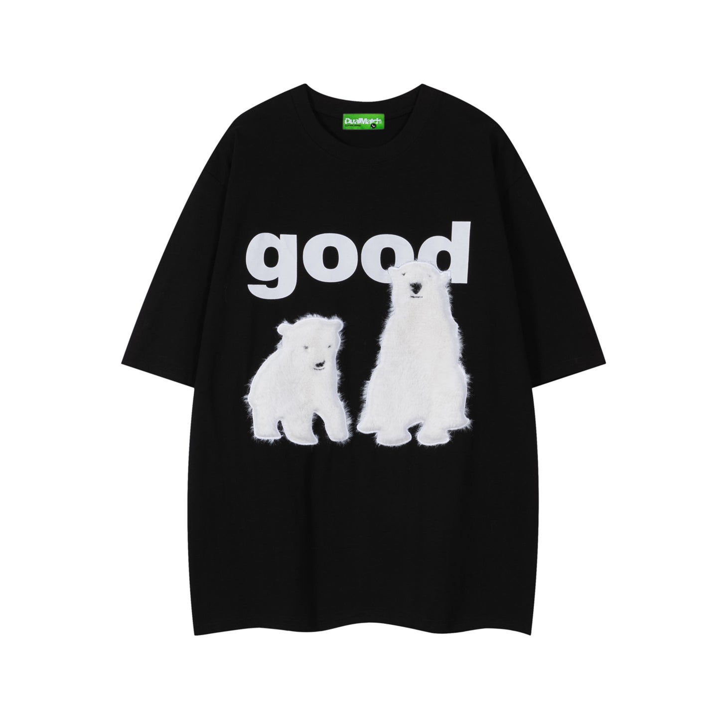 Vintage tarz t shirt vintage polar bear short sleeve t-shirt
