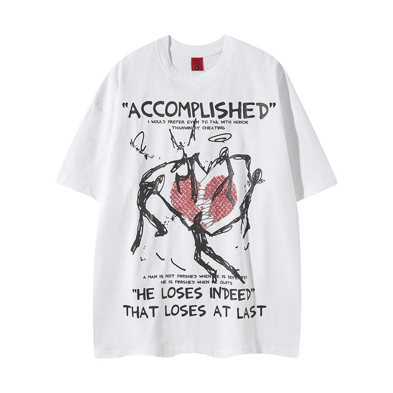 Nyc T Shirt Crew Neck Short Sleeve T-Shirt Summer Loose Casual Top