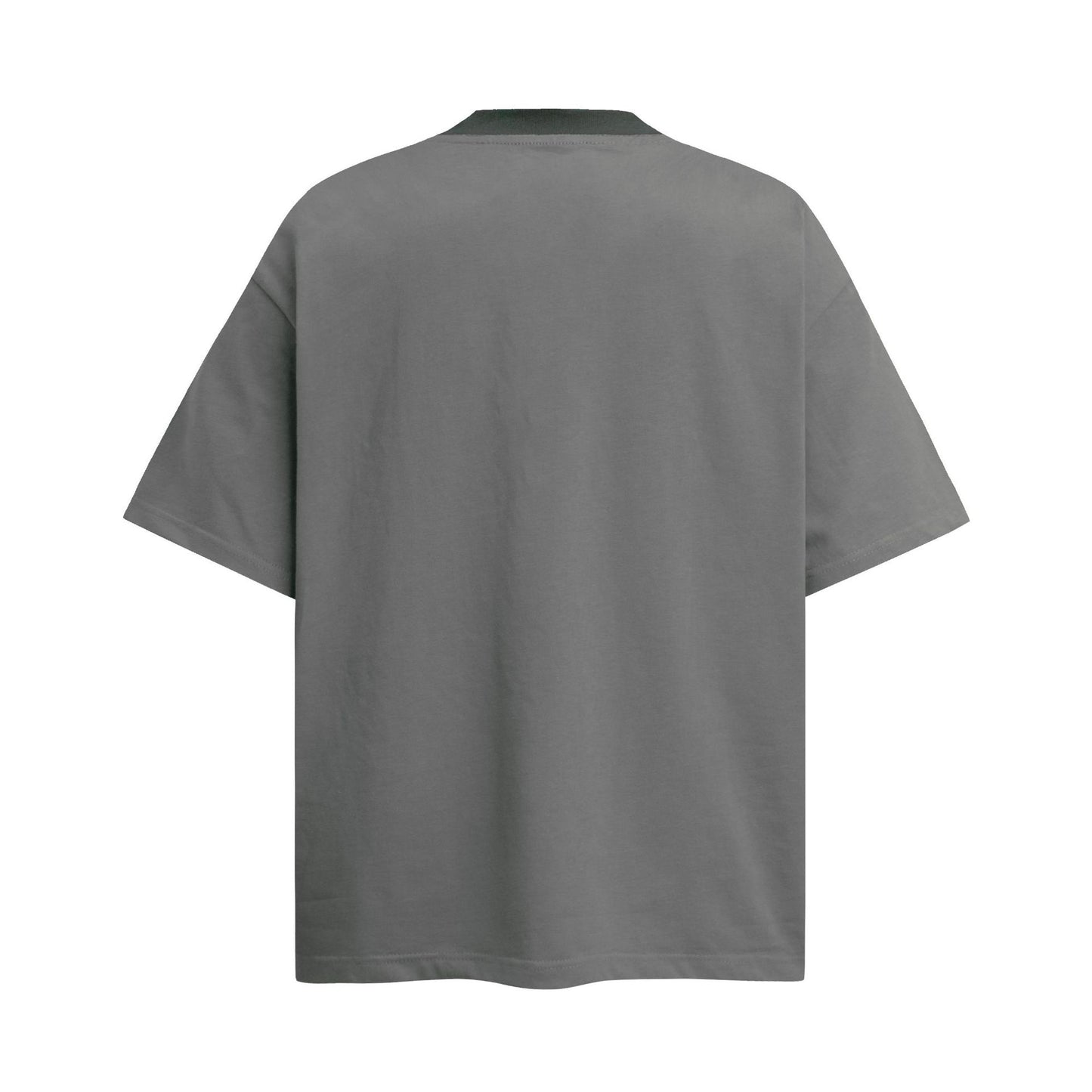 Unisex T-shirts Summer Embroidery Bead Figure Men's Loose Short Sleeve T-Shirt