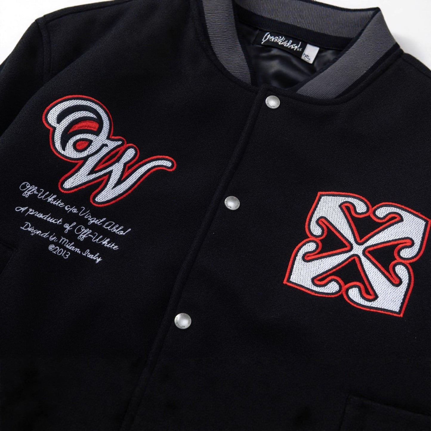Off white jacket spring & fall style outwear for men and women
