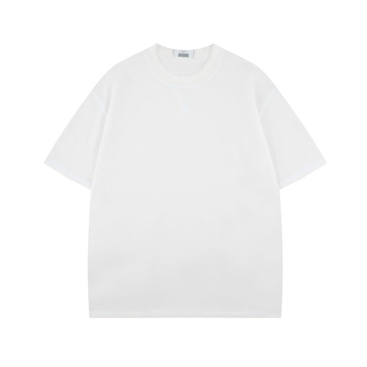 USA Vintage T-Shirt Bright Line Decoration Men's Summer Loose