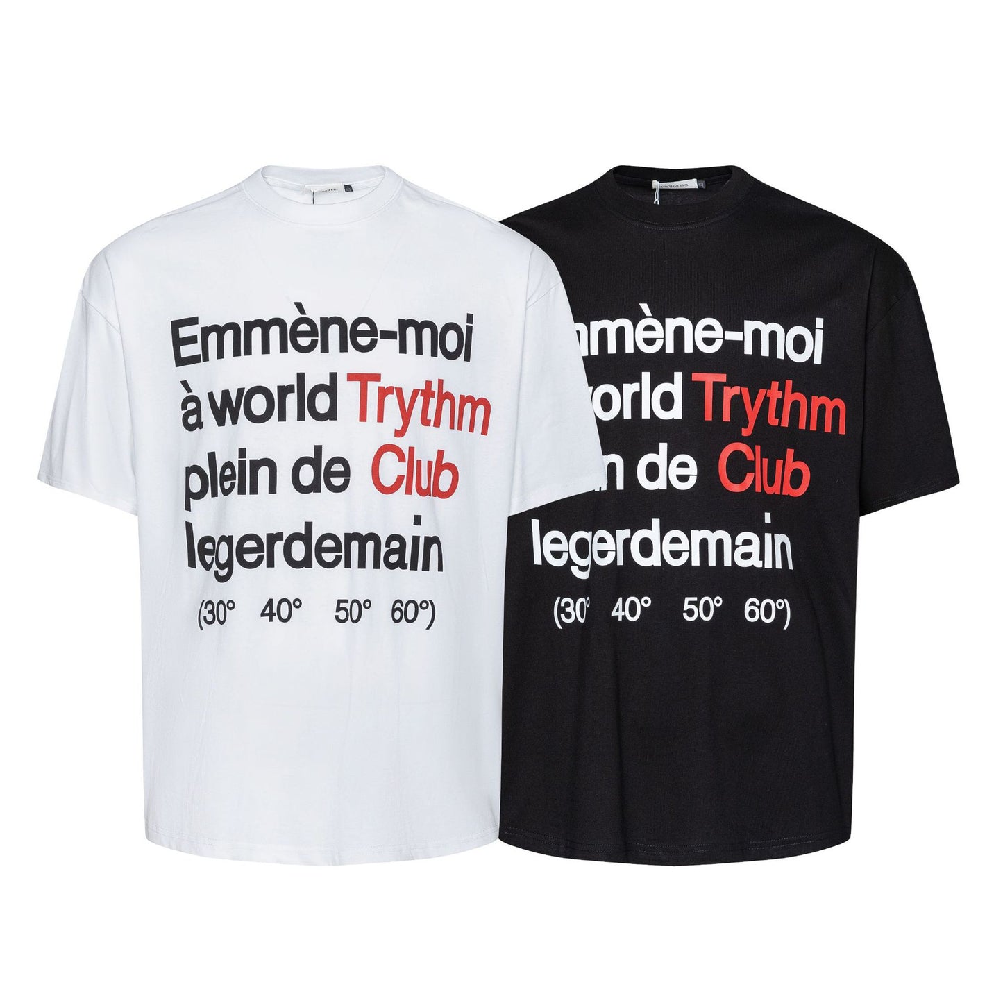 Unisex T-shirts Summer English Small Neck Men's Loose Short Sleeve T-Shirt