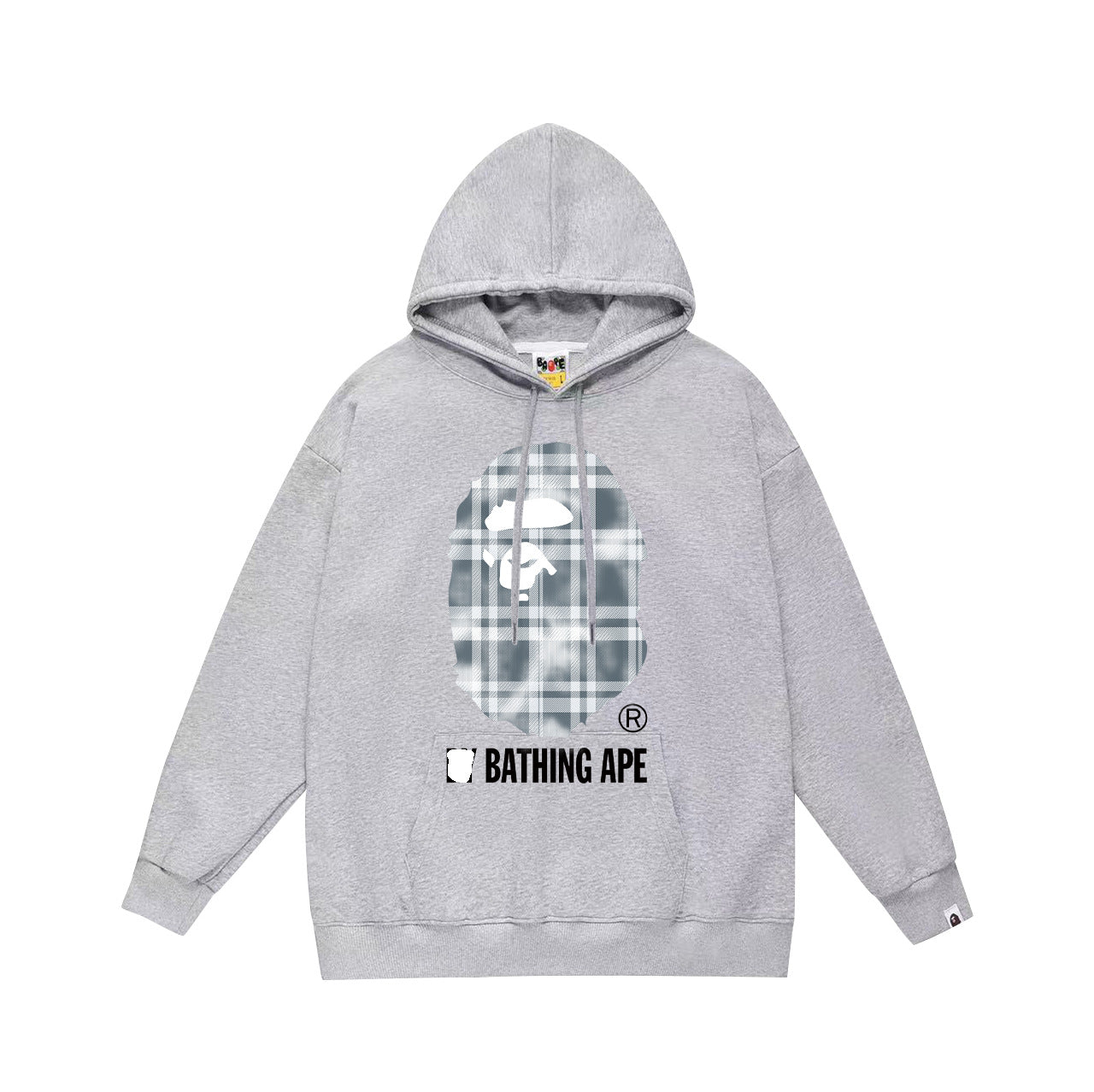 Ape Hoodie Autumn/Winter Letter Print Loose Hoodie Pullover Ape Sweater