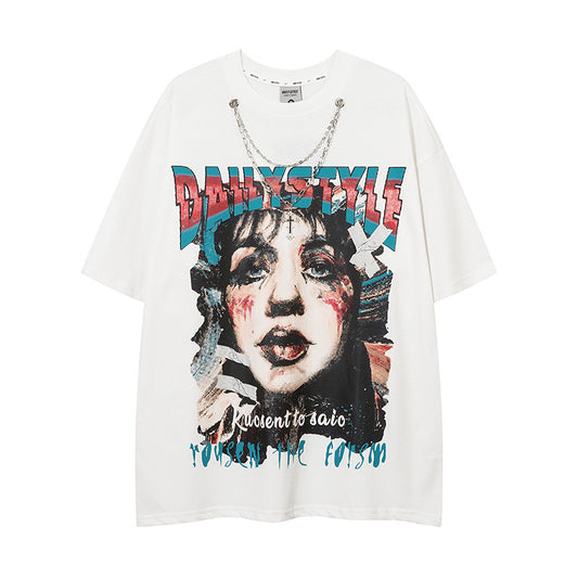 1990 Fashion T-Shirt Short Sleeve