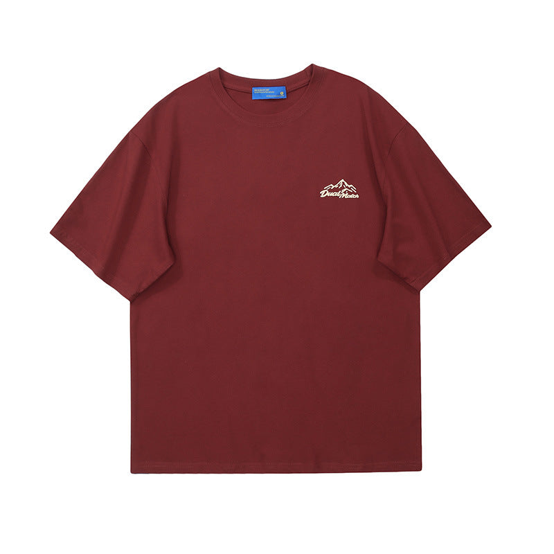 Vice streetwear vintage print short sleeve t-shirt