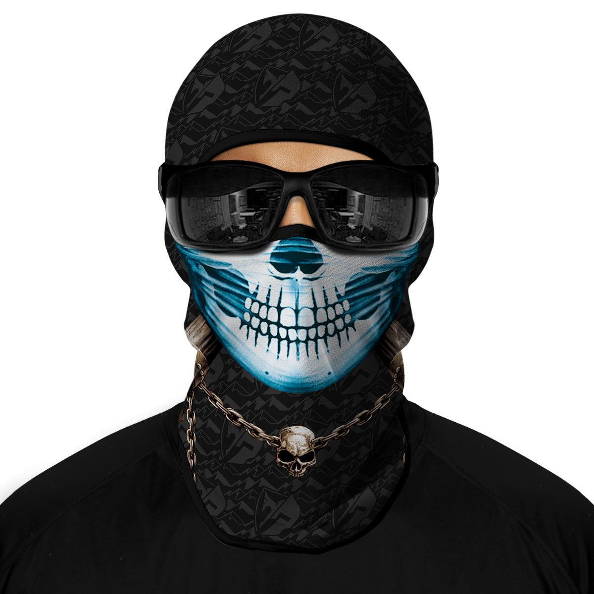 Cycling Windproof Hood Ice Silk Sunscreen Windproof 3D Headgear Men and Women