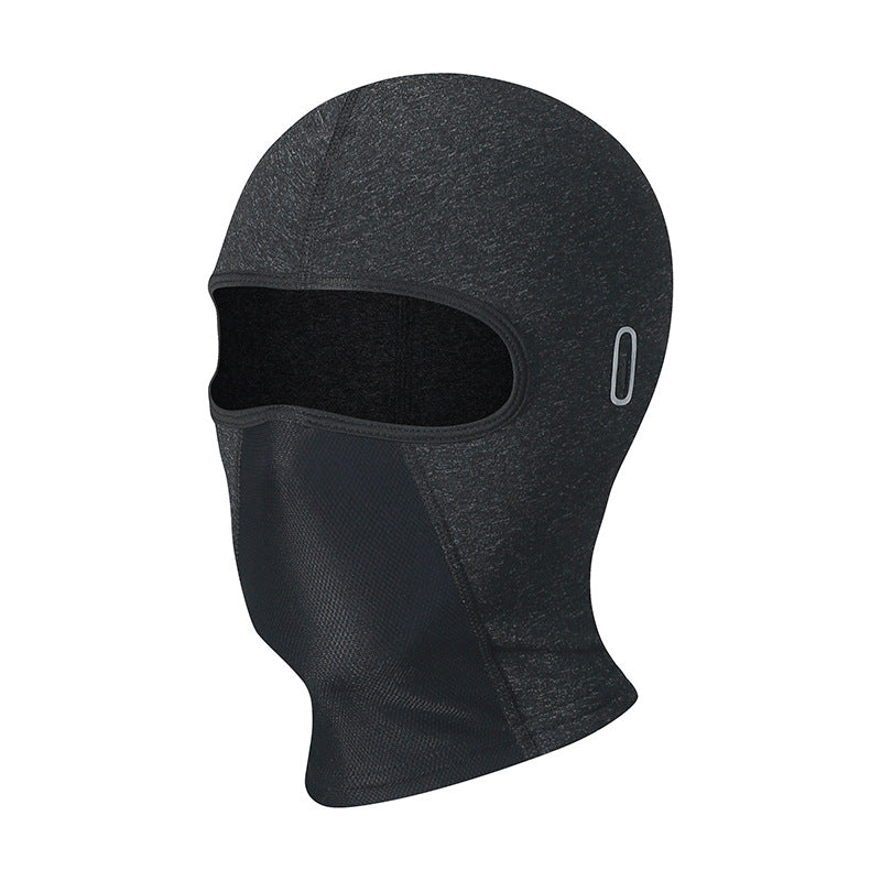 Cycling Windproof Hood Sunscreen UV Protection Full Face Ice Silk Fabric Men's and Women's Spring and Summer