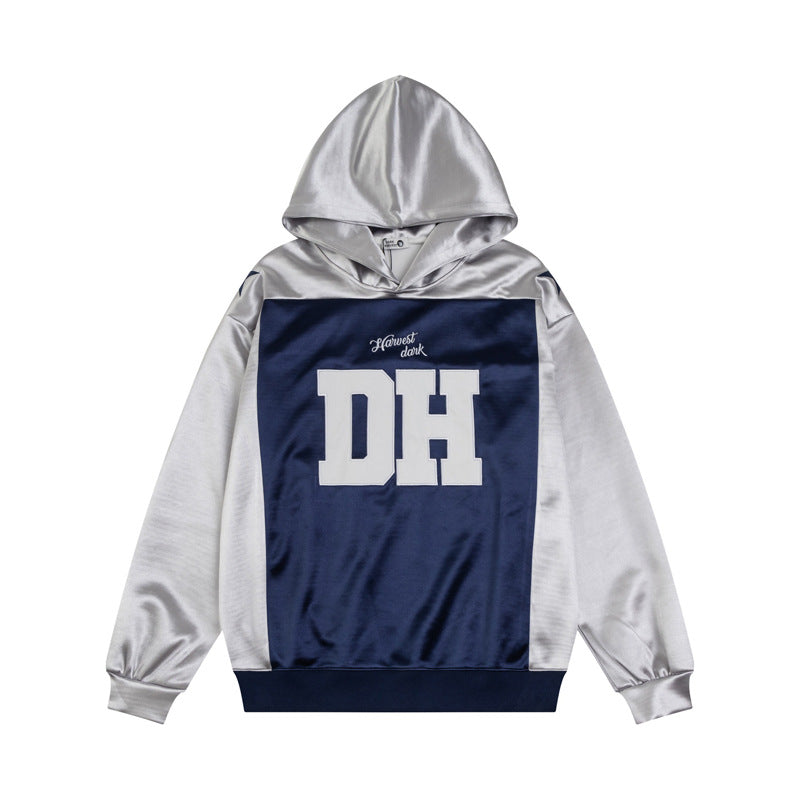 Streetwear Hoodie Hip Hop Sweater Embroidered Hoodie Jacket