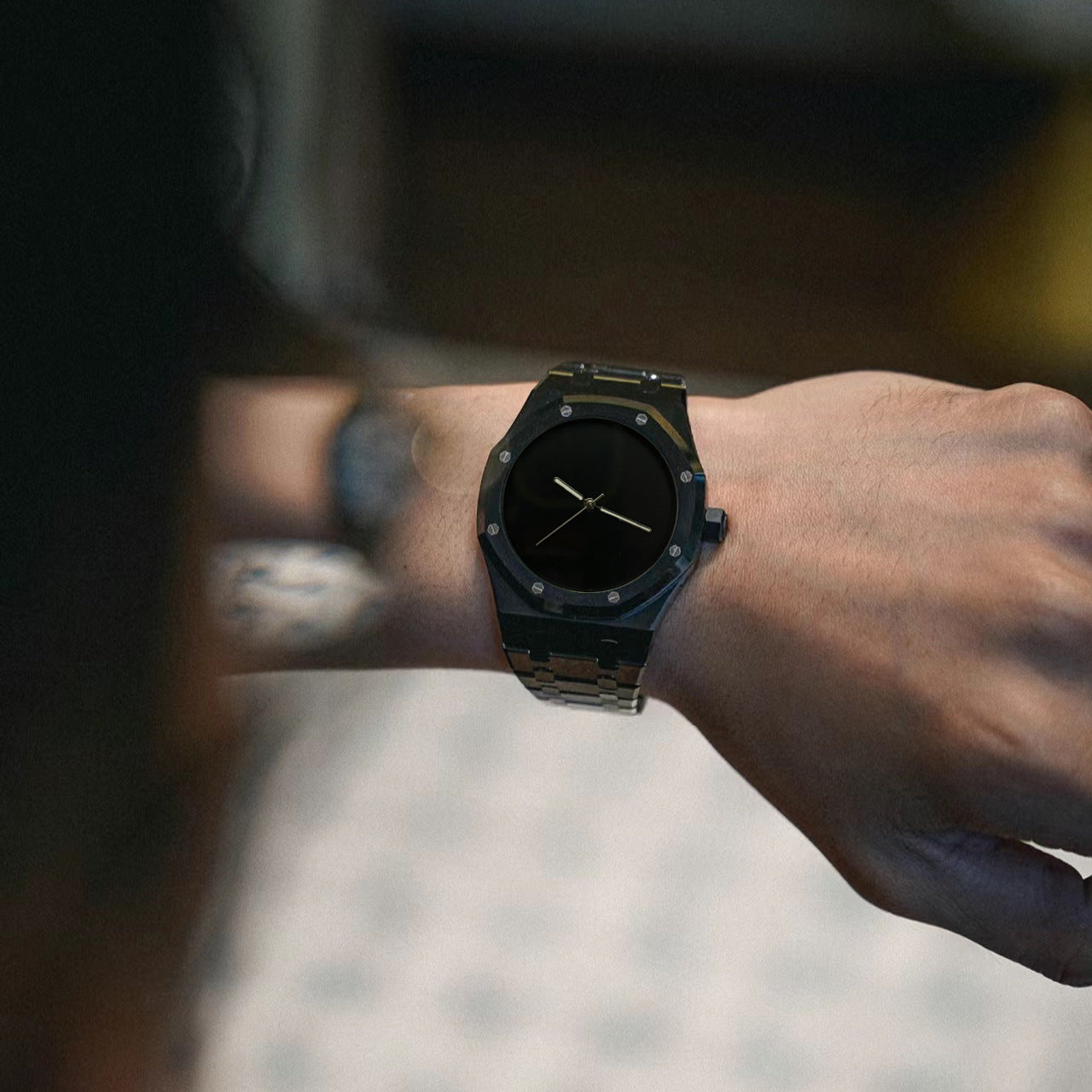 Men's watches luminous waterproof business sports
